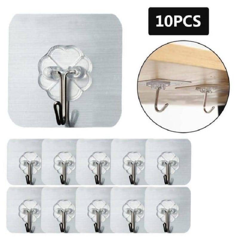 Transparent Palm Wall Hook for Kitchen / Bathroom / Bedroom