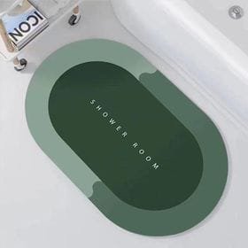 green) Magic Bathroom Mat